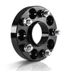 Customadeonly 25mm (1 Inch) Hubcentric Black Wheel Spacers 5x114.3 Compatible for Honda S2000 2000-2009, NSX 1991-2004 (2pcs 70.1mm M12x1.5) for Front Hub Only