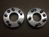 Customadeonly 2 Pieces 1" 25mm Conversion Wheel Adapters Bolt Pattern 4x114.3 to 5x114.3 4x4.5 to 5x4.5 1/2" Stud Center Bore 73.1mm