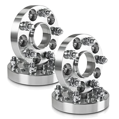 25mm (1 Inch) Hubcentric 5x135 Wheel Spacers Compatible For F150 1997-1999 , Expedition 1997-1999, Compatible For Lincoln Navigator 1998-1999 (4pcs 87mm M12x1.75) Trimming Factory Studs May Required