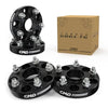 Customadeonly 5x100 Forged Hubcentric Wheel Spacers 25mm (1 Inch) Black (4pcs) – Compatible for Toyota Corolla, Prius, Matrix, Celica, Scion tC, Lexus CT200h, Pontiac Vibe (54.1mm CB, M12x1.5 Studs)