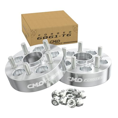 Customadeonly 5x100 Forged Hubcentric Wheel Spacers 38mm (1.5") (2pcs) – Compatible for Toyota Corolla, Prius, Matrix, Celica, Scion tC, Lexus CT200h, Pontiac Vibe (54.1mm CB, M12x1.5 Studs)