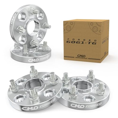 Customadeonly 4x100 Forged Hubcentric Wheel Spacers 20mm (4pcs) Compatible for Honda Civic, Accord, CRX, Fit, Prelude, Integra, Insight, Mirage (56.1mm Center Bore, M12x1.5 Studs)