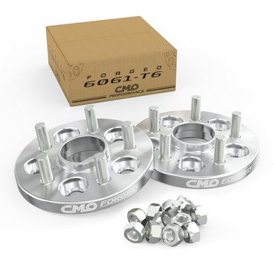 Customadeonly 5x100 Forged Hubcentric Wheel Spacers 15mm (2pcs) – Compatible for Subaru BRZ, Impreza, Forester, WRX, XV, Crosstrek, Outback, Legacy, Baja, Toyota GR86, 86, FR-S (56.1mm, M12x1.25)