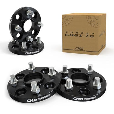 Customadeonly 4x100 Forged Hubcentric Wheel Spacers 15mm Black (4pcs) Compatible for Miata, 124 Spider, Corolla, Echo, MR2, xA, xB, iA, Rio, Spectra (54.1mm Center Bore, M12x1.5 Studs)