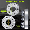50mm (2 Inch) Hubcentric Wheel Spacers (Without Lip) 5x115 Compatible For Dodge Charger 2006-2022, Challenger 2008-2022, Magnum 2005-2008, Compatible For Chrysler 300c 2005-2022 (4pcs 71.6mm M14x1.5)