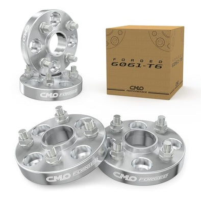 Customadeonly 4x108 Forged Hubcentric Wheel Spacers 25mm (1 Inch) (4pcs) – Compatible for Ford Contour, Escort, Focus, Fusion, Mercury Cougar (63.4mm Center Bore, M12x1.5 Studs)