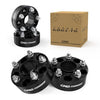 Customadeonly Forged 5x5.5 (5x139.7) Black Hubcentric Wheel Spacers 2 Inch (50mm) | 4pcs | 77.8mm Bore | 14x1.5 Studs | Fits Ram 1500 2012–2018, 1500 Classic 2019–2022