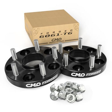 2pc 20mm Black Hubcentric Wheel Spacers 5x4.5 (67.1mm CB) 12x1.5 Stud Compatible with Genesis Tiburon Veloster Optima Soul Mazda 3 5 CX-7 Miata MX-6 RX-7 RX-8 Protege Compass Patriot Evo8 9 10 Eclipse