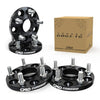 Customadeonly 5x108 Wheel Spacers 15mm Forged Hubcentric Black Compatible with Ford Fusion, Jaguar F-Type XF XJ XK XE S-Type X-Type, Lincoln LS MKZ MKC Continental Mark VIII (4pcs, 63.4mm, M12x1.5)