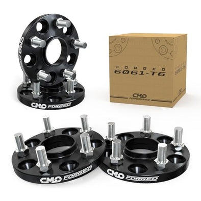 Customadeonly 5x108 Wheel Spacers 15mm Forged Hubcentric Black Compatible with Ford Fusion, Jaguar F-Type XF XJ XK XE S-Type X-Type, Lincoln LS MKZ MKC Continental Mark VIII (4pcs, 63.4mm, M12x1.5)