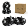 Customadeonly 4x114.3 Forged Hubcentric Wheel Spacers Black 25mm (1 Inch) (4pcs) – Compatible for Nissan 240SX, 300ZX, Sentra, 240Z, 280ZX, Infiniti G20, M30 (66.1mm Center Bore, M12x1.25 Studs)