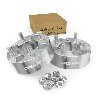 4x108 Forged Wheel Spacers 50mm (2 Inch) Compatible For Ford Contour 1995-2000, Escort 1981-1989, Focus 2000-2007, Tempo 1984-1994, Compatible Mercury Cougar 1980-1985 1999-2002 (2pc 73.1mm M12x1.5)