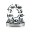 Customadeonly Forged 20mm (0.8 Inch) 5x4.75 Wheel Spacers 2pc Set Compatible for Chevy Camaro, Chevelle, Nova, El Camino, Malibu (2pcs 70.6mm Bore, 7/16" Studs) Lug Centric