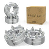 Customadeonly 6x127 (6x5) to 6x139.7 (6x5.5) Forged Wheel Adapters 50mm (2 Inch) – Compatible for 6x127 Hubs to Fit 6x139.7 Wheels – 4pc Set, 78.3mm Bore, M14x1.5 Studs