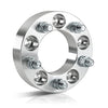 Customadeonly 5x5.5 to 5x4.5 Wheel Adapters, 2pcs 1.25" Thick (Center Bore 88mm, M12x1.5 Studs) Enable 5x5.5 (5x139.7) Hub to Mount 5x4.5 (5x114.3) Wheel - 5x139.7 to 5x114.3