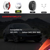 Customadeonly 4x114.3 Forged Wheel Spacers for 240Z 260Z 280Z Hubcentric w/o Lip (2pcs 10mm Thick) -for Front Hub 73.1mm Bore 4x4.5 Spacer -Longer Studs Required