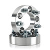32mm (1.25 Inch) Wheel Adapters 5x127 to 5x114.3 (Hub to Wheel) 5x5 to 5x4.5 - Enable Vehicle with 5x127 (5x5) Hubs to Use 5x114.3 (5x4.5) Wheels (4pc 78.4mm Hub Bore M12x1.5)