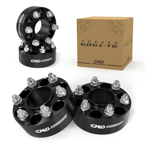 Customadeonly 6x135 Wheel Spacers for F150,50mm (2 Inch) Hubcentric 6 Lug Wheel Adapters for Expedition F-150 2015-2023, Navigator 2015-2023 with M14x1.5 Studs(4pcs 87.1mm Hub Bore)-W/O Lip