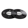 Customadeonly 5mm Hubcentric Black Wheel Spacers 4x100 Compatible for 124 Spider Escort Rio Sephia Spectra Miata mx-5 Protégé iA iQ xA xB Celica Corolla Echo Mr2 Mr-s (2pcs 54.1mm M12x1.5)