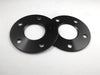 4pcs 5mm Hubcentric Black Wheel Spacers 5x114.3 (67.1mm CB) Compatible with Genesis Tiburon Veloster Optima Soul Mazda 3 5 CX-7 Miata MX-6 RX-7 RX-8 Protege Compass Patriot Evo8 9 10 Eclipse