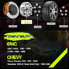 Customadeonly Forged 5x127 Wheel Spacers 38mm (1.5 Inch) Hubcentric (4pcs, 78.1mm Bore, M14x1.5 Studs) Compatible with GMC Yukon C1500 K1500, Chevy C1500, Express 1500, Suburban 1500, Tahoe (2WD Only)