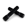 Customadeonly 14x1.5 to 12x1.5 Stud Conversion Kit – 20pcs Black Wheel Studs, 44mm Length, 27mm Shank – Compatible for Porsche, Audi, VW to Use 12x1.5 Lug Nuts – Allen Key Install