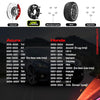 Customadeonly 5x114.3 Forged Wheel Spacers 15mm Hubcentric Black – Compatible with Acura RSX TL CL RL MDX TSX, Honda Accord Prelude CR-V Element Pilot S2000 NSX (64.1mm Bore, M12x1.5, 2pcs)