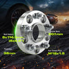 38mm (1.5 Inch) Hubcentric Wheel Spacers 5x114.3 Compatible For lexus ES300 350, GS300 350 430,IS250 300 350,LS400 430 460,RC300 350, Camry Highlander Tacoma, tC xB (4pcs 60.1mm M12x1.5)