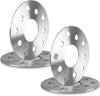 5mm Hubcentric Wheel Spacers (5x100/5x112 Bolt Pattern, 57.1mm Center Bore, No Lip) - Compatible with Audi A4/VW Golf/GTI/Jetta/Passat | 4PCS Premium Fitment Kit for 5-Lug Vehicles 1992-2022