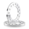 2 Pieces 1/4" Lug Centric Wheel Spacers Dual Pattern Custom CNC 8x165.1 8x6.5 8x170 Compatible for Chevy GMC Trucks Pick Up