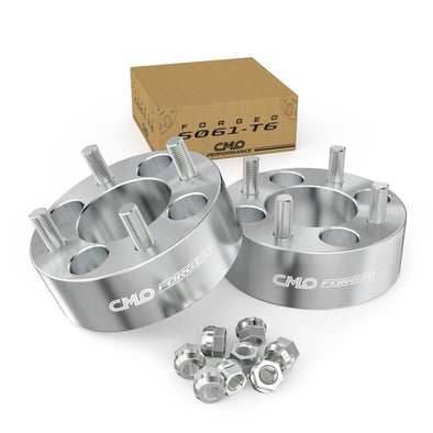 Customadeonly 4x130 to 4x130 Forged Wheel Spacers 2 Inch (50mm) Lug Centric – 78mm Bore 12x1.5 Studs – 2 Pieces – Anodized Aluminum Anti-Corrosion