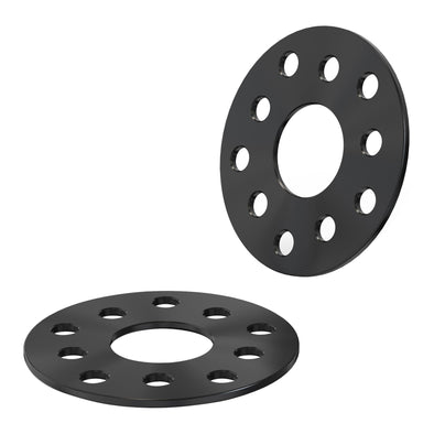 5mm (3/16 Inch) Hubcentric Black Wheel Spacers 5x114.3 5x100 Compatible For Subaru WRX STI 2013-2022 Outback Legacy 2015-2022, WRX 2015-2022 Forester 2018-2022, Ascent 2019-2022 (2pc 56.1mm M12x1.25)