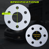 3/16" (5mm) Hubcentric Wheel Spacers (Without Lip) 6x5 6x127 Compatible For Chevy Trailblazer 2002-2009, SSR 2004-2006, Compatible For GMC Envoy 2003-2009 (2pcs 78.1mm M12x1.5) SUV Spacer