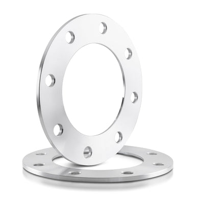 Customadeonly 8x6.5 Wheel Spacers for Sierra 2500 Silverado 2500 (2pcs) Hubcentric w/o Lip, 117mm Hub Bore, Extended Studs May Be Required -6mm (1/4") Thick