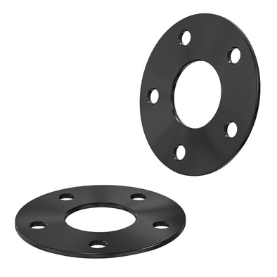 Customadeonly 5x120 Wheel Spacers for 2010-2024 Camaro,2014-2020 Impala, 2020-2024 Corvette C8, 2008-2019 CTS, 2020-2023 CT5 (2pcs 5mm Thick Black) 5x4.72 66.9mm Bore 3/16" Thick