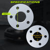 10mm Wheel Spacers Hubcentric Without Lip 5x4.75 Compatible For Chevy Camaro 1982-2002, Corvette 1984-2019, Blazer 1987-2005, S10 1982-2004, Pontiac Firebird 1982-2002, Trans Am 1984-1997 (2pc 70.3mm)