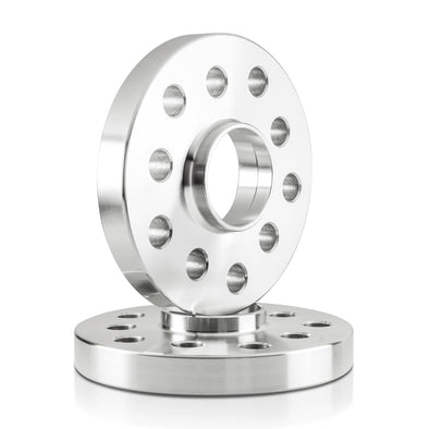 20mm Wheel Spacers 5x100 & 5x112 Hubcentric W/Lip (2pcs) Compatible for Golf 1999-2021, GTI 1999-2022, Jetta 1992-2022 (5lug), Passat 1998-2022, A4 1997-2008 with 57.1mm Center Bore Only