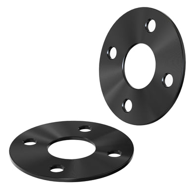 3mm (3/32 Inch) Hubcentric Black Wheel Spacers 4x100 Compatible For Honda Accord Civic Crx Del Sol Fit Prelude Integra Insight DA DC2 EG EK EF, Compatible For Mitsubishi Mirage (2pcs 56.1mm M12x1.5)