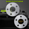 Customadeonly 8mm Hubcentric Wheel Spacers 5x105, Compatible for Cruze 2010-2020, Sonic 2012-2020, Trax 2013-2020, Volt 2016-2020, Compatible for Encore 2017-2019 (2pcs 56.5mm M12x1.5)