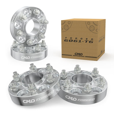 Customadeonly 6x5.5 (6x139.7) Wheel Spacers 30mm (1.18") Hubcentric – 4-Pack – 78.1mm Bore, M14x1.5 Studs – Compatible with Silverado 1500, Sierra 1500, Yukon, Tahoe, Suburban, Escalade (6 Lug Only)