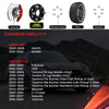 2PCS 50mm (2") Black Forged 6x139.7 (6x5.5) Hubcentric Wheel Spacers Fits Tacoma 1995–2023, 4Runner 1984–2023, Tundra 2000–2006, T100 1993–1996, Pick Up 1980–1995 – 106mm Bore, M12x1.5 Studs