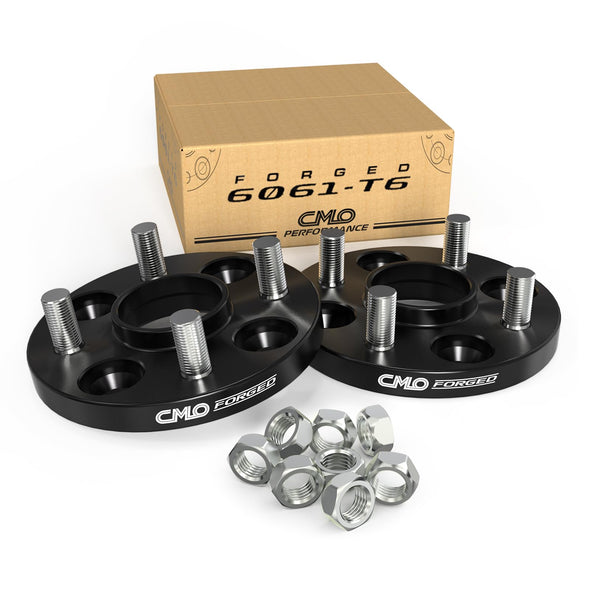 Customadeonly 4x114.3 Forged Hubcentric Wheel Spacers Black 15mm (2pcs) – Compatible for Nissan 240SX, 300ZX, Sentra, 240Z, 280ZX, Infiniti G20, M30 (66.1mm Center Bore, M12x1.25 Studs)