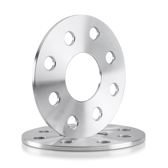 5mm Wheel Spacers 4x100 & 4x108 Hubcentric W/o Lip (2pcs) Compatible for Audi Cabriolet 1991-2000, Cabrio 1995-2003 Jetta 1976-1998 (4lug), Passat 1990-1997 (4lug) with 57.1mm Center Bore Only