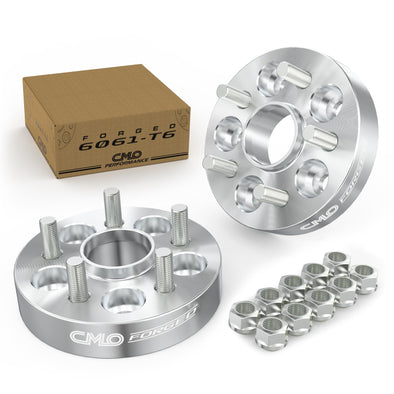 Customadeonly 5x105 Wheel Spacers 32mm (1.25 Inch) Forged Hubcentric Compatible with Cruze 2010–2020, Sonic, Trax, Volt, Encore (2pcs, 56.5mm Bore, M12x1.5 Studs)