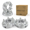 Customadeonly 6x139.7 (6x5.5) Forged Wheel Spacers 1" (25mm) – 4-Pack Hubcentric 77.8mm Bore – M14x1.5 Studs – Fits Ram 1500 (2019–2022), Compatible with Titan XD, Armada, Wagoneer, QX80