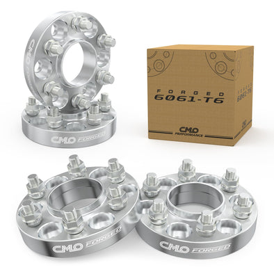 Customadeonly 25mm (1 Inch) 6x135 Hubcentric Wheel Spacers (with Lip) Compatible for Ford F-150 Expedition 2004-2014, Mark LT 2006-2008, Navigator 2003-2014 (4pcs 87.1mm M14x2.0)