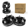 Customadeonly 5x114.3 Wheel Spacers for 370Z 350Z 240SX 300ZX GTR Murano Maxima Sentra (4pcs 38mm Thick) Black Wheel Spacer for Q60 G37 G35 Hubcentric 5x4.5 66.1mm Bore M12x1.25 Lugs