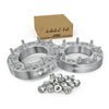 Customadeonly Forged 8x180 to 8x165.1 Wheel Adapters (Hub to Wheel) (2pc 1.5" Thick 14x1.5 Studs) -Fits 8x6.5 Wheels On 8x180 Hubs - AL6061-T6