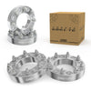 Customadeonly 8x6.5 to 8x6.69 Wheel Adapters (8x165.1 to 8x170) – 4pcs 1.5 Inch (38mm) Lug Centric Adapters with 126mm Bore, 9/16" Studs – Enable 8x6.5 Hub to Fit 8x170 Wheels – Forged Aluminum