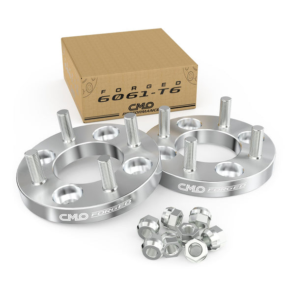 20mm Wheel Adapters 4x114.3 to 4x100 or 4x4.5 to 4x100 (Hub to Wheel) Enable 4x114.3 hubs to Use 4x100 Wheels (2pcs M12x1.5) Compatible for Acura Honda Toyota Cars with 4x114.3 Pattern 12x1.5 Studs